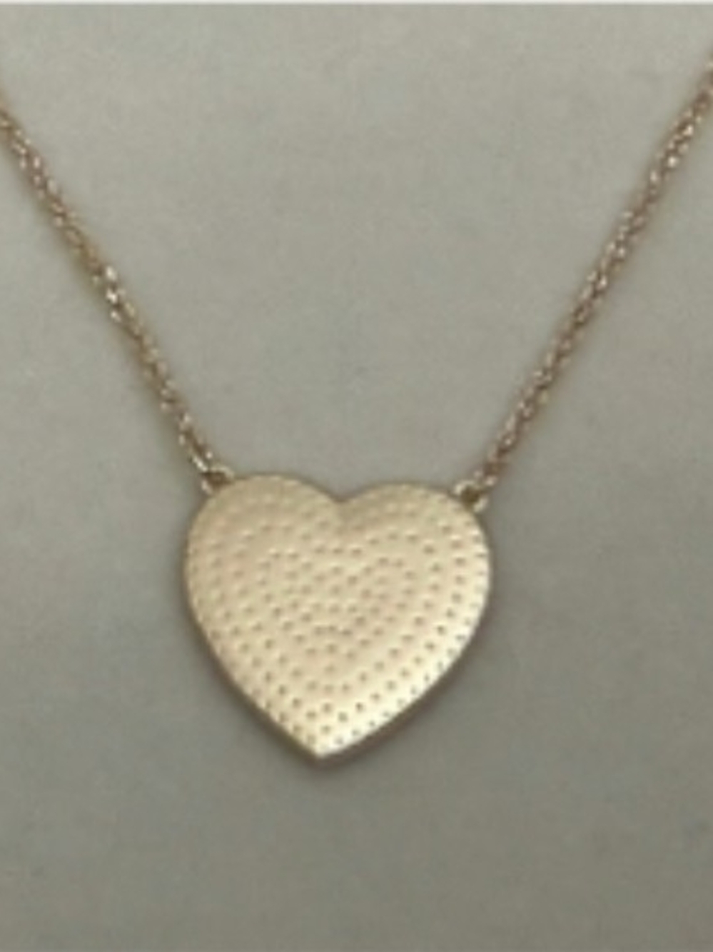 Park Lane Gold Chain with Mother Of Pearl Heart Pendant Dazzle Drop BNIB - Picture 4 of 6